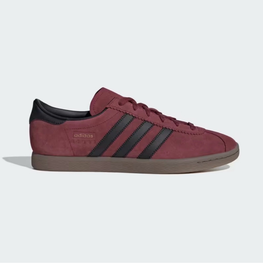 Adidas STADT Men's Maroon and Black Sneakers